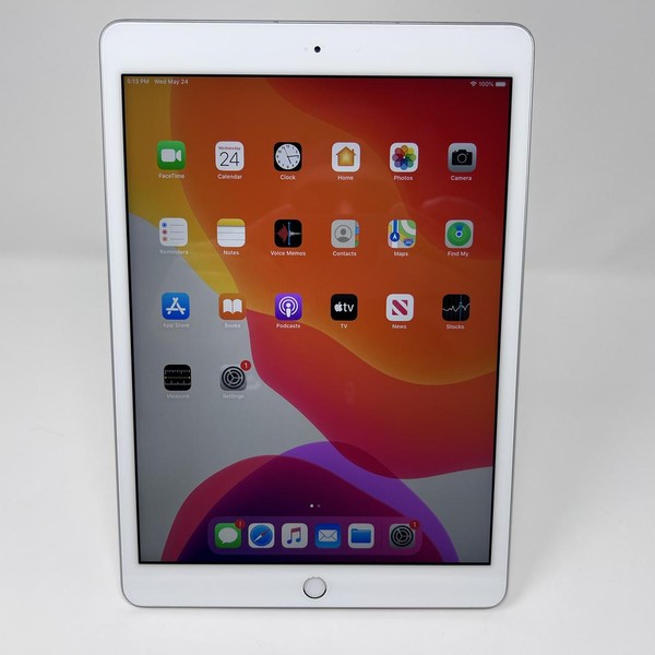 Apple iPad 7th Gen - Wi-Fi, 128 GB, Silver, A2197