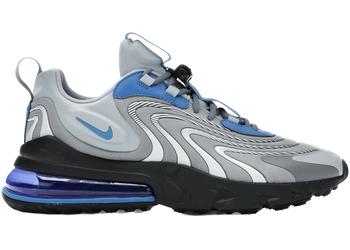 Nike Air Max 270 React Eng Light Smoke Grey Battle Blue for sale
