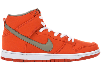 Nike SB Dunk High Urban Orange Bamboo for sale