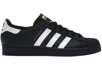 adidas Superstar Core Black Cloud White Gold for sale