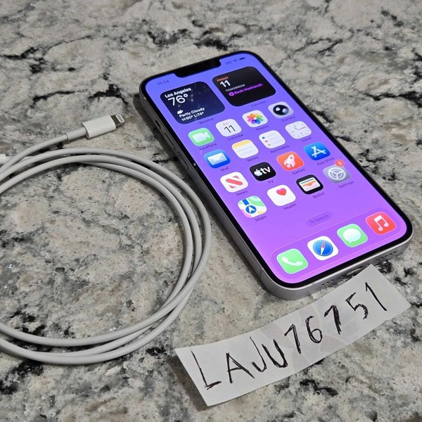 Apple iPhone 14 - AT&T, 128 GB, Purple, A2649