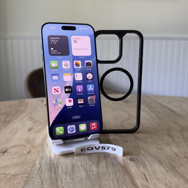 Apple iPhone 16 Pro Max - Spectrum, 256 GB, Black, A3084