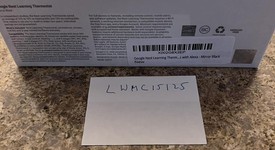 New
													Nest Thermostat 3rd Gen - Black, photo 2 of 3