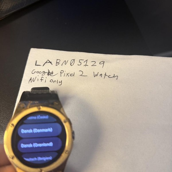 Google Pixel Watch 2 - Wi-Fi, Black, Wi-Fi