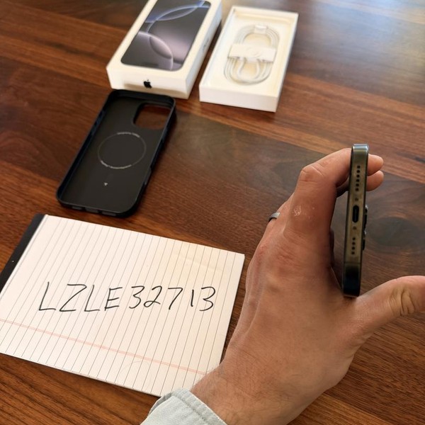 Apple iPhone 16 Pro Max - Unlocked, 256 GB, Black, A3084