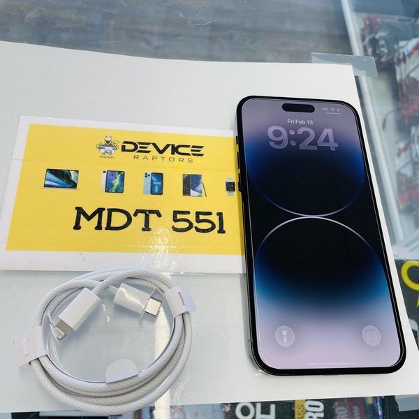 Apple iPhone 14 Pro Max - AT&T, 256 GB, Black, A2651