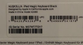 New
													Apple Magic Keyboard for iPad Pro - Black, photo 5 of 5