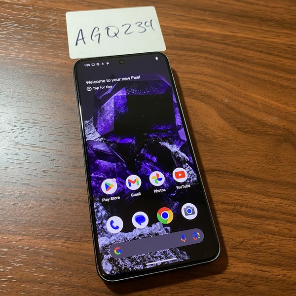 Google Pixel 8 - Unlocked, 128 GB, Obsidian, 8 GB, G9BQD, Sub-6 5G