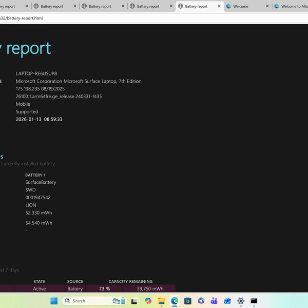 Microsoft Surface Laptop 7 - Black, 1 TB, 16 GB, 13.8 inch