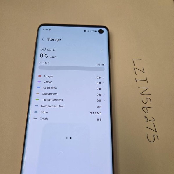 Samsung Galaxy S10 - AT&T, 128 GB, Pink, 8 GB, SM-G973U