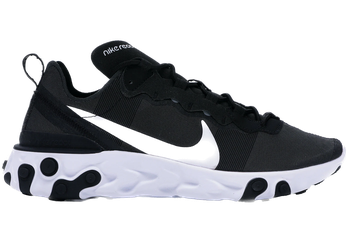 Nike React Element 55 Black White for sale