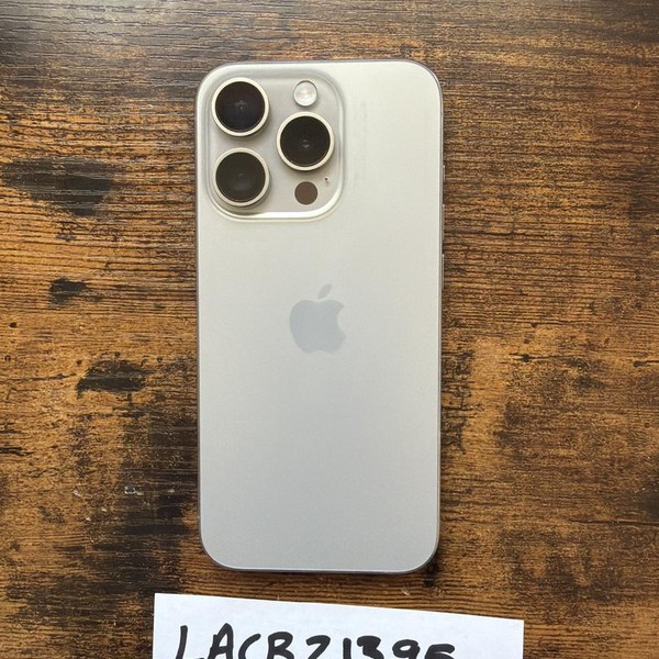 Apple iPhone 15 Pro - Unlocked, 128 GB, Natural, A2848