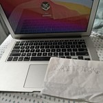 Good MacBook Air 2013 - 13 inch - 128 GB, Silver, 4 GB