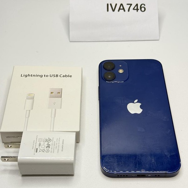 Apple iPhone 12 Mini - Unlocked, 128 GB, Blue, A2176