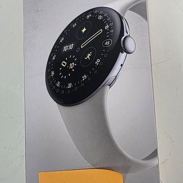 Google Pixel Watch 4 - Unlocked, Silver, 41mm, LTE