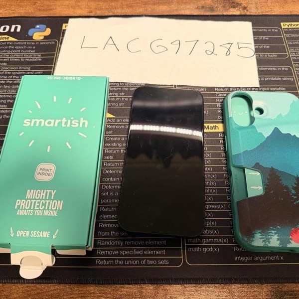 Apple iPhone 16 - Unlocked, 128 GB, Black, A3081