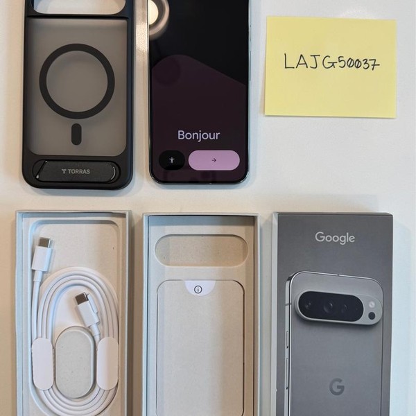 Google Pixel 9 Pro XL - Unlocked, 128 GB, Hazel, 16 GB, GGX8B