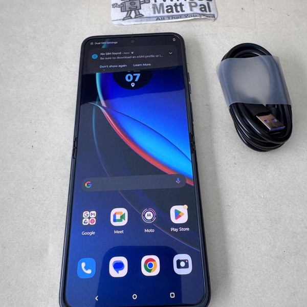 Motorola Razr Plus (2023) - Unlocked, 256 GB, Black, 8 GB