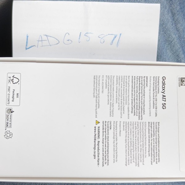 Samsung Galaxy A17 5G - Unlocked, 128 GB, Black, 4 GB, SM-A176U1