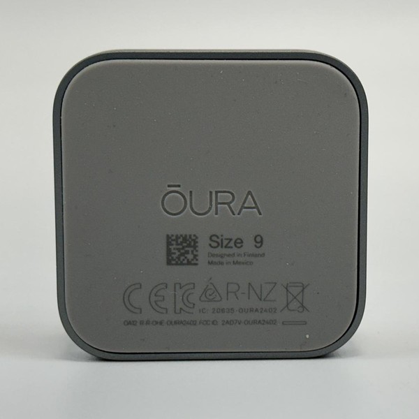 Oura Ring Gen 4 - Silver, Size 9