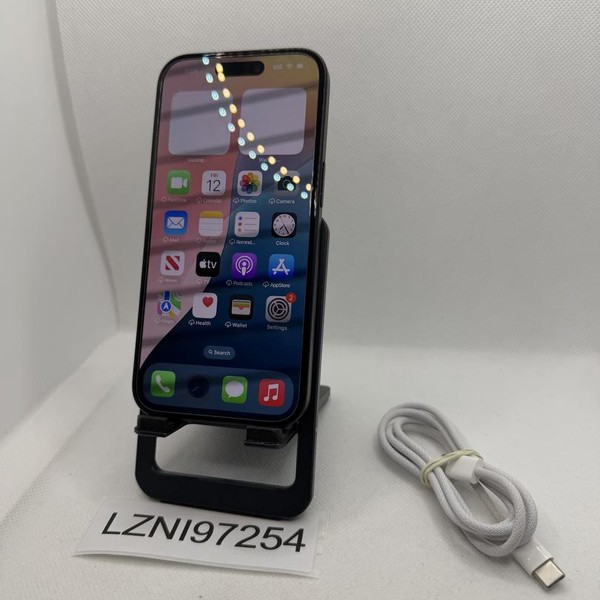 Apple iPhone 15 - Unlocked, 128 GB, Black, A2846