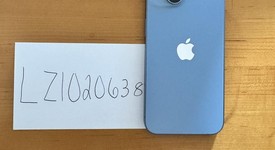 Good
													Apple iPhone 14 - Unlocked, Blue, 128 GB, A2649, photo 1 of 8