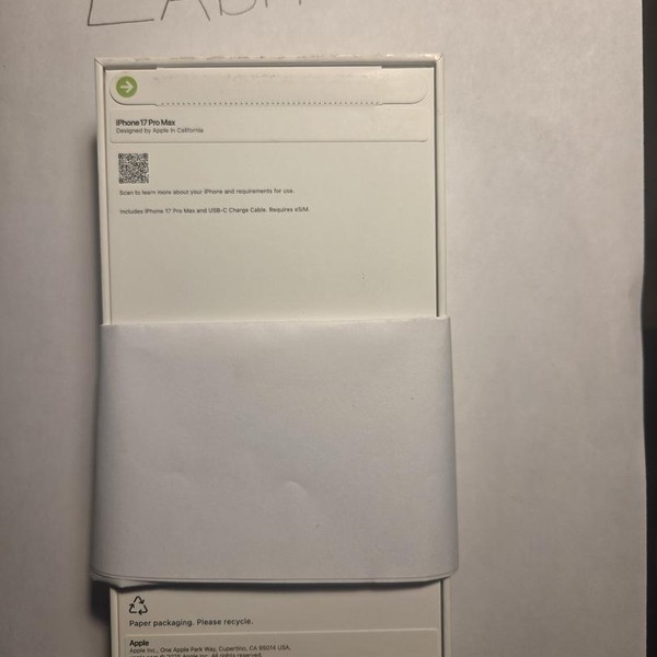 Apple iPhone 17 Pro Max - Unlocked, 256 GB, Cosmic Orange, A3257