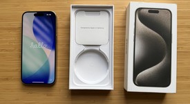 Good
													Apple iPhone 15 Pro - Unlocked, Natural, 256 GB, A2848, photo 1 of 12