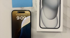 Fair
													Apple iPhone 15 - Unlocked, Black, 128 GB, A2846, photo 1 of 8