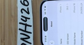 Mint
													Apple iPhone 16 - AT&T, Ultramarine, 128 GB, A3081, photo 2 of 9