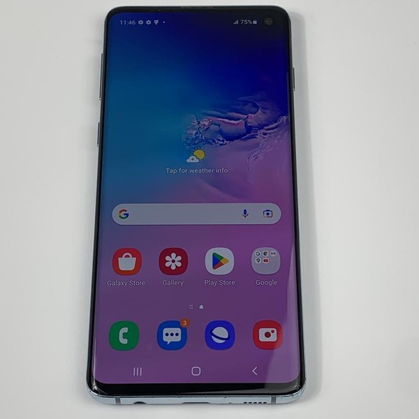 Samsung Galaxy S10 - Unlocked, 128 GB, Blue, 8 GB, SM-G973U1
