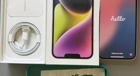 Good
													Apple iPhone 14 - AT&T, Starlight, 128 GB, A2649, photo 1 of 6