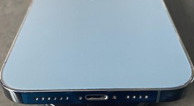 Good
													Apple iPhone 12 Pro Max - Unlocked, Pacific Blue, 256 GB, A2342, photo 3 of 8