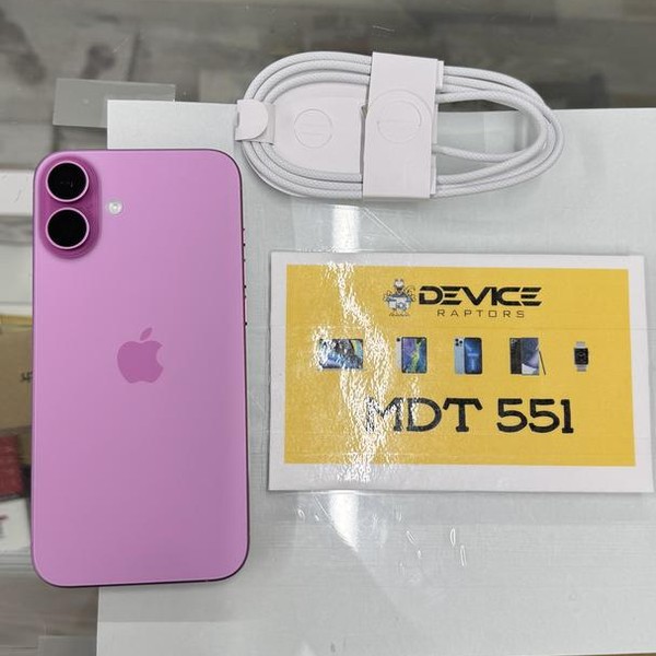 Apple iPhone 16 Plus - AT&T, 128 GB, Pink, A3082