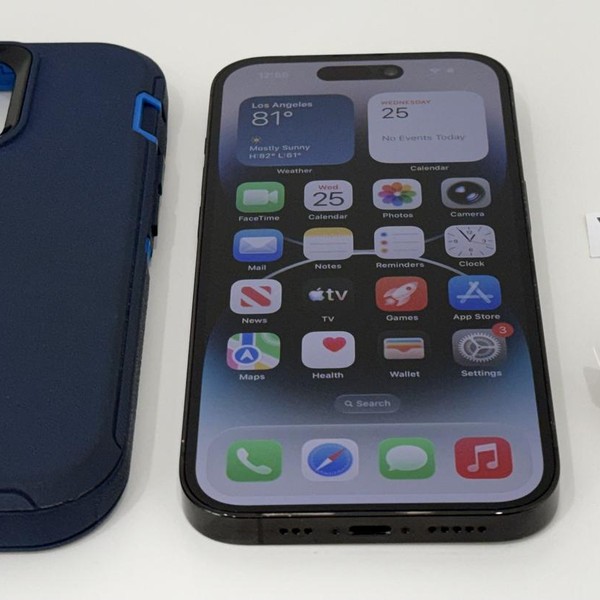 Apple iPhone 14 Pro - Unlocked, 128 GB, Black, A2650