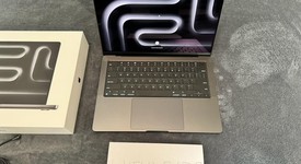 Mint
													MacBook Pro Late 2023 (M3) - 14" - Apple M3 Pro 12-core, Black, 1 TB, 18 GB, 18-core GPU, photo 5 of 6