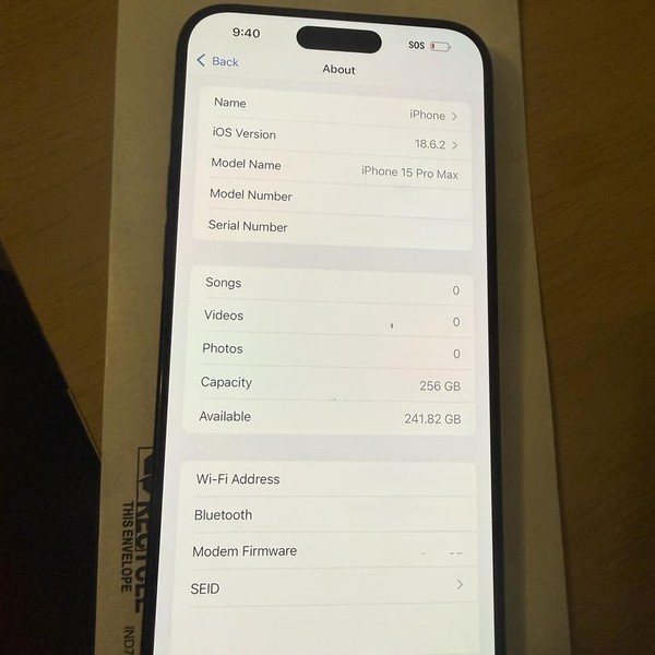 Apple iPhone 15 Pro Max - Xfinity, 256 GB, Blue, A2849