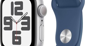 Good
													Apple Watch SE 2nd Gen 44mm - Unlocked, Silver, A2727 - Cellular, Aluminum, photo 1 of 1