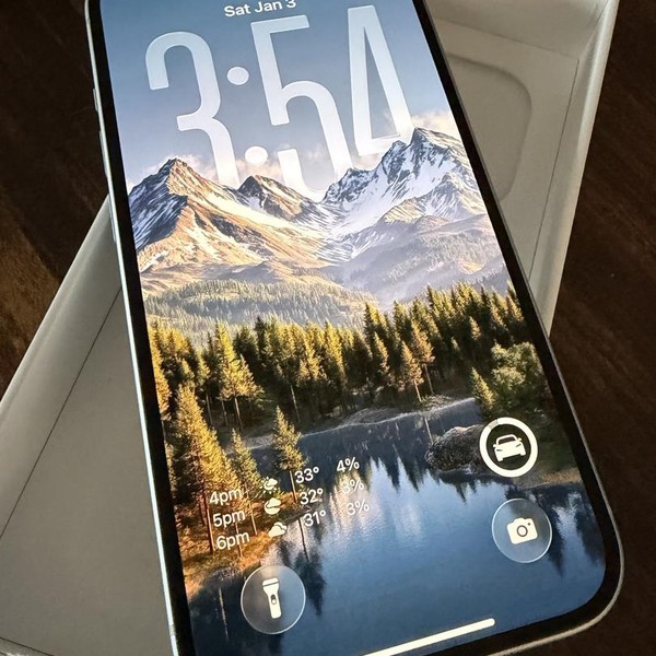 Apple iPhone 15 - Unlocked, 128 GB, Blue, A2846