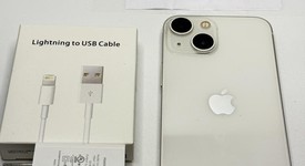 Good
													Apple iPhone 13 Mini - Unlocked, Starlight, 128 GB, A2481, photo 4 of 4