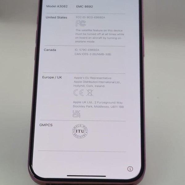 Apple iPhone 16 Plus - Unlocked, 128 GB, Pink, A3082