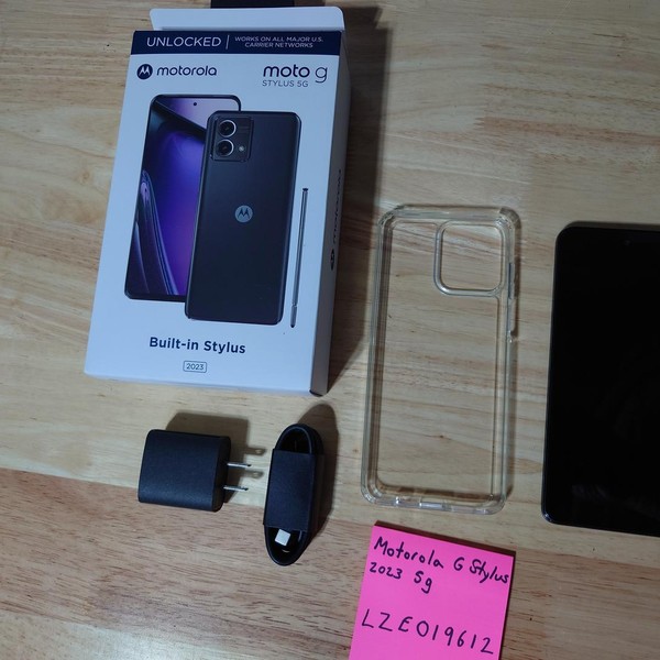 Moto G Stylus 5G (2023) - Unlocked, 256 GB, Black, 6 GB