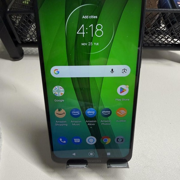 Moto G7 - Unlocked, 64 GB, Black, 4 GB