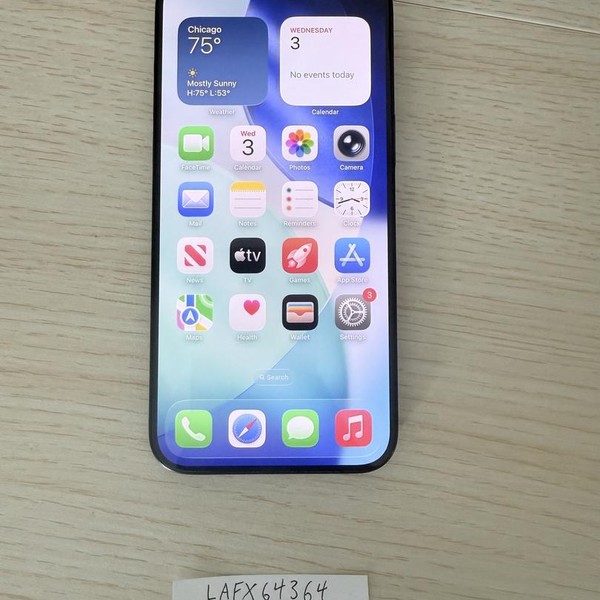 Apple iPhone 15 Pro Max - Unlocked, 256 GB, Black, A2849
