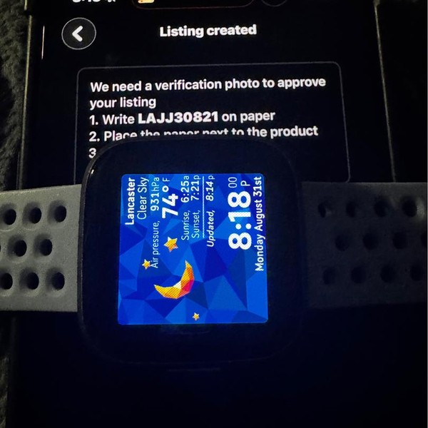 Fitbit Versa 2 - Gray, Special Edition