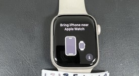 Good
													Apple Watch Series 7 41mm - Unlocked, Starlight, A2475 - Cellular, Aluminum, photo 1 of 5