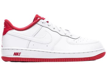 Nike Air Force 1 Low White University Red (PS) for sale