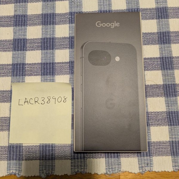 Google Pixel 10a - Unlocked, 128 GB, Obsidian, GE1GQ