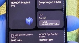 Mint
													Honor Magic6 Pro - Unlocked Non-US, Black, 1 TB, 16 GB, photo 1 of 14