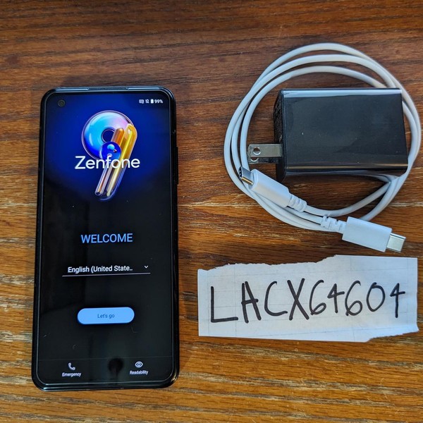 Asus Zenfone 9 - Unlocked, 256 GB, Red, 16 GB, U.S.